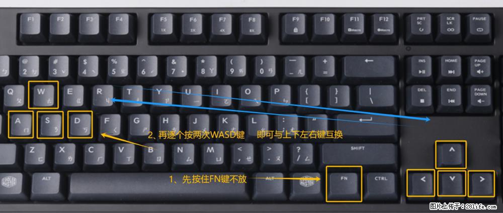 键盘，怎样把wasd键与上下左右方向键互换？ - 生活百科 - 九江生活社区 - 九江28生活网 jj.28life.net